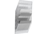 Durable Prospektspender Flexiboxx 6, 6 Spender, A4, quer, transparent