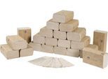 Tork® Falthandtücher Tork Xpress® Soft Natural Multifold 130299, 2-lagig, Zickzack-Falzung, H2-kompatibel, 21 Packungen á 180 Blatt, 100 % Recyclingpapier, naturfarben
