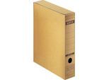 Archiv-Schachtel mit Verschlusslasche von LEITZ® 6084