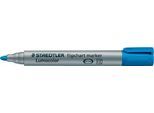 STAEDTLER Flipchartmarker Lumocolor blau, 2 mm, Rundspitze
