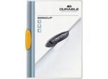 Durable Klemmmappe Swingclip, DIN A4, PP, mit Clip, gelb