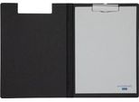 Schreibmappe Maul MAULbalance, A4, Klemmweite 8 mm, individualisierbar, aufhängbar, L 323 x B 234 x H 16 mm, Karton, recycelbar, schwarz
