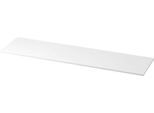Abdeckplatte TOPAS LINE, für Regale und Schränke, B 1605 mm, weiß