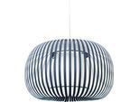 Deckenleuchte ESTENO, Ø 600 mm, blau, Textil/PVC, E27, meet by Paperflow