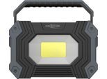 LED-Arbeitsleuchte Ansmann FL2500R, 3 Leuchtstufen, 2400 Lumen, IP64, Akku, Aufstellbügel/Tragegriff, B 177 × T 129 × H 44 mm