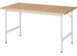 RAU Arbeitstisch, Buche-Platte, 1500 x 1000 x 800-850 mm