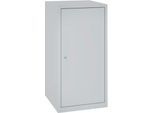 Werkzeugschrank, H 1000 x B 500 x T 500 mm, weißaluminim RAL 9006