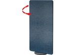 Stellwand Metropol, Sicht- & Geräuschschutz, drehbar, B 800 x T 400 x H 1700 mm, blau