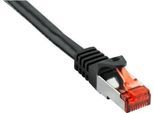 Patch-Kabel CAT6 S/FTP 10 m, schwarz