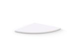 Schäfer Shop Select Verkettungsplatte Moxxo IQ, 90°, Viertelkreis, B 800 x T 800 mm, weiß