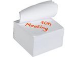 Notizzettel, 90 x 90 mm, weiß