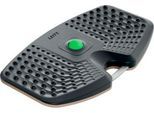 Leitz Ergo Active Balance Board, ergonomisch, für dynamisches Bewegen, um 14° geneigt, entnehmbare Massagekugel, bis 200 kg, dunkelgrau