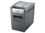 Rexel Momentum X410-SL Slimline Aktenvernichter P4, Partikelschnitt 4 x 28 mm, 23 l, 10 Blatt Schnittleistung, Anti-Papierstau-Technologie, schwarz