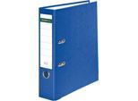 Schäfer Shop Select Ordner, DIN A4, Rückenbreite 80 mm, Polypropylen und Recyclingpapier, blau