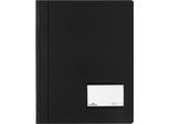 Durable Premium-Sichthefter, für DIN A4, Hart-PVC, 25 Stück, schwarz