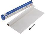 Magic Charts Legamaster, für Whiteboards, blanko, selbstklebend & beschreibbar, inkl. Boardmarker, B 600 x H 800 mm, 100 % recyclingfähig, Polypropylen, weiß, 25 Blatt