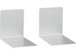 Buchstützen MAUL 2 St., magnetisch, silber