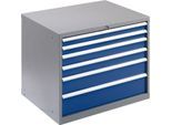 Werkzeugschrank WSK 5408-6L, 6 Schubladen, 800 mm hoch