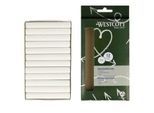 Wandtafelkreide Westcott, weiß, staubarm, leicht abwaschbar, 12 x 84 mm, 12 Stück