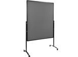 Moderationswand Legamaster PREMIUM PLUS klappbar, Textil, grau