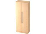 Aktenschrank 5 OH, B 800 x T 420 x H 2004 mm, Ahorn-Dekor