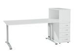Schäfer Shop Select Büromöbelset LOGIN 2-teilig, Schreibtisch B 1600 mm