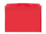 Orgatex Sichttaschen, m. Klappe, A5 quer, rot, 50 St.