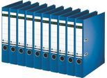 LEITZ® Ordner 1007/1008, DIN A4, Rückenbreite 52 mm, 10 Stück, blau