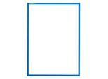 Schäfer Shop Pure Magnetrahmen SSI Standard, DIN A3, blau, 5 Stück