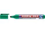 edding Whiteboard Marker 363, Keilspitze, 10 Stück, grün