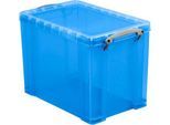 Box, Kunststoff, transparent blau, 19 l