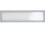 Schäfer Shop Select Magnetrahmen, für Überschriften (DIN A5 quer/ DIN A4), UV-beständige PET-Folie, grau, 4 Stück