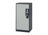 Chemikalienschrank Asecos CS-CLASSIC, Flügeltür, 2 Böden, 545x520x1105 mm, lichtgrau