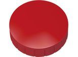 MAUL Solidmagnete, ø 32 x 9,6 mm, 10 Stück, rot