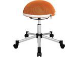 Hocker Sitness Half Ball, orange
