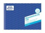 AVERY® Zweckform Materialanforderung Nr. 1110, weiß/gelb, 1 Blatt Blaupapier