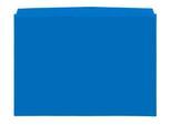Orgatex Sichttaschen, A4 quer, blau, 10 St.