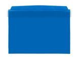 Orgatex-Magnettaschen, m. Klappe, A5 quer, blau, 10 St.