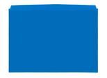 Orgatex Sichttaschen, A4 quer, blau, 50 St.