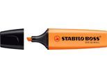 Textmarker STABILO® BOSS Original, Keilspitze, lichtbeständig, schnell trocknend, orange, 1 Stück