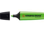 Textmarker STABILO® BOSS Original, Keilspitze, lichtbeständig, schnell trocknend, grün, 1 Stück