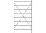 Grundregal R 3000, 8 Böden, B 1345 mm x T 500 mm, Böden verzinkt