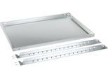 Fachboden für Grundregal/Anbauregal ORDO Industry, höhenverstellbar, Stärke 40 mm, Tragkraft bis 140 kg, B 1000 x T 800 x H 40 mm, Stahl verzinkt