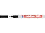EDDING Lackmarker 780, 0,8 mm, schwarz, 10 Stück