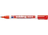 Marker edding 404, mit feiner Spitze, rot, 10 Stück
