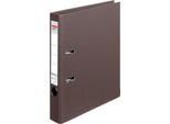 herlitz Ordner maX.file protect plus, DIN A4, Rückenbreite 50 mm, 10 Stück, braun