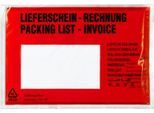 Dokumententaschen, DIN C6, 175 x 110, 1000 Stück, Lieferschein-Rechnung