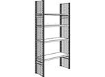 Gitter-Seitenwand, H 2490 x T 300 mm
