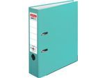 herlitz Ordner maX.file protect, DIN A4, Rückenbreite 80 mm, türkis