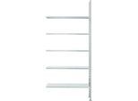 Fachbodenregal FBR 2200, Anbauregal, 5 Böden, 1025 x 400 mm